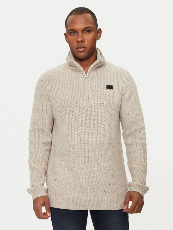 G-Star Raw Sveter D25123-D754 Béžová Regular Fit