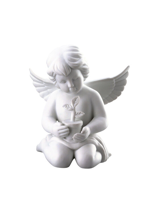 Rosenthal Rosenthal Figurka Anioł duży z doniczką Biały