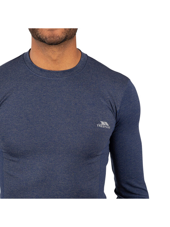 Trespass Trespass Longsleeve Timo Granatowy Long Fit