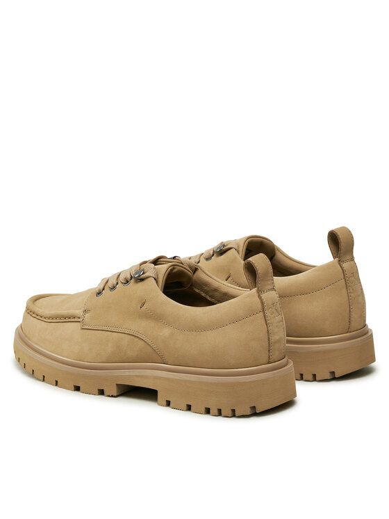 Calvin Klein Jeans Calvin Klein Jeans Pantofi Eva Apron Laceup YM0YM01180 Bej