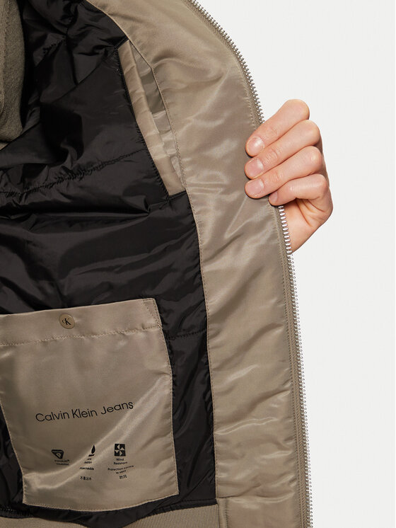 Calvin Klein Jeans Calvin Klein Jeans Bomber jakna 00040EM524 Rjava Regular Fit