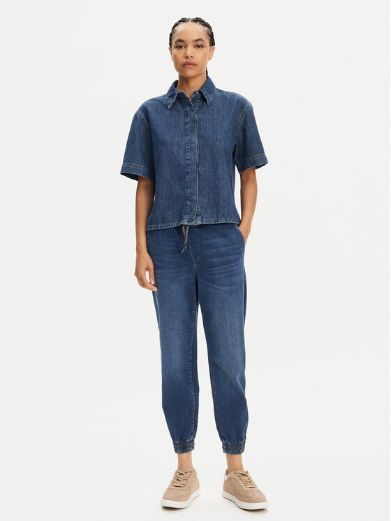 ONLY ONLY Džogeri Kelda 15250383 Zils Carrot Fit