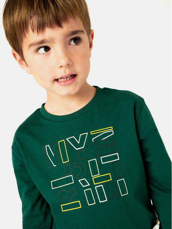 Mayoral Mayoral Blusa 173 Verde Regular Fit