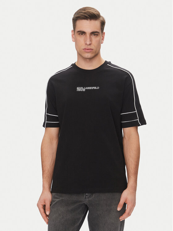 T-Shirt Karl Lagerfeld Jeans, Größe S Schwarz A2M17052