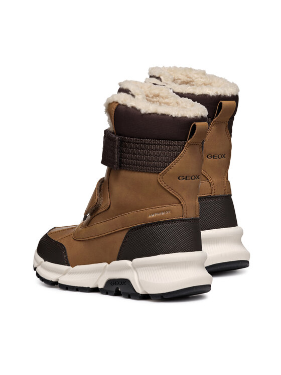 Geox Geox Škornji za sneg J Flexyper Plus Boy J46LCF 0MEFU C6780 S Rjava