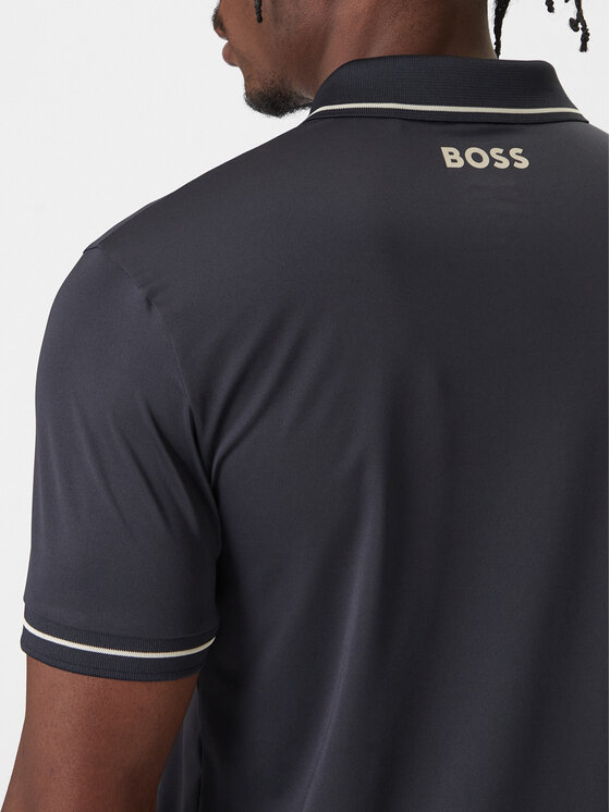 BOSS BOSS Poloshirt Paul Pro 50506203 Dunkelblau Slim Fit