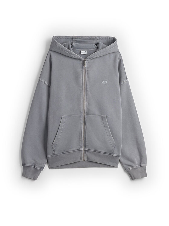 4F 4F Bluza FOB SUMMER Szary jasny Oversize