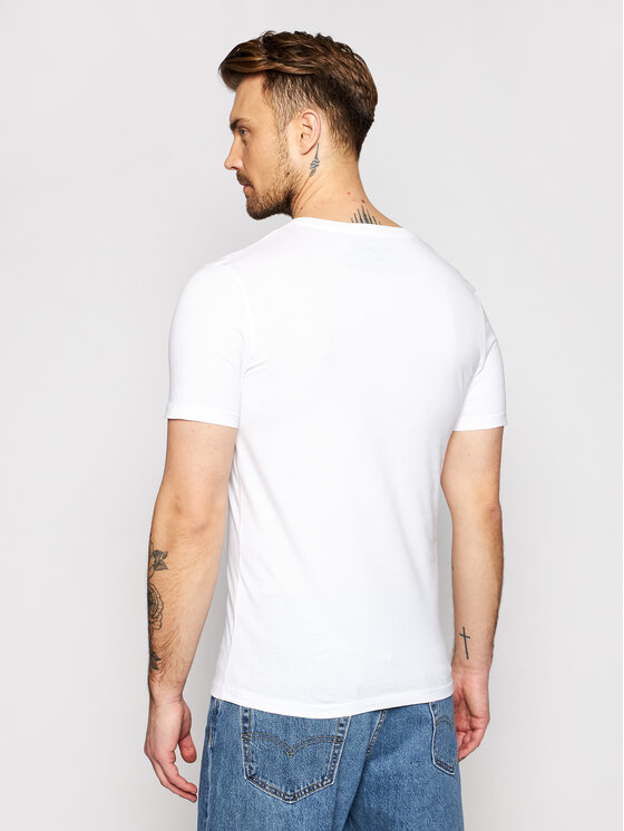 T-shirt Lexus-Spring 12192515 Bianco Slim Fit