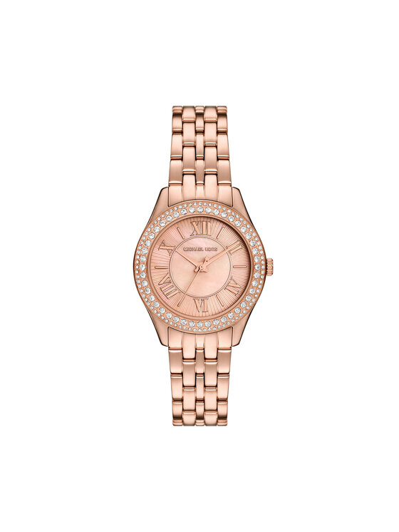 Michael Kors Pulkstenis Harlowe MK4845 Rozā zelts