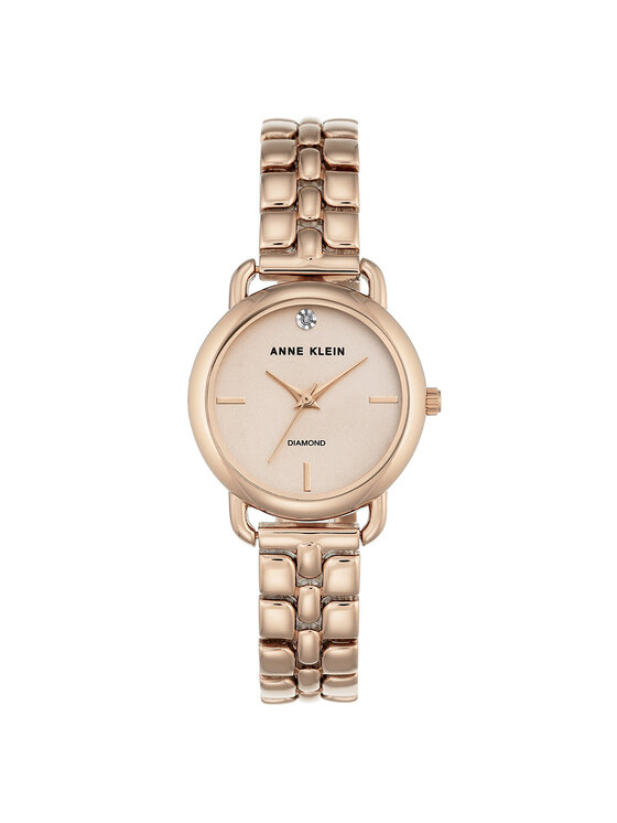 Anne Klein Anne Klein Zegarek AK-2794RGRG Różowe złoto