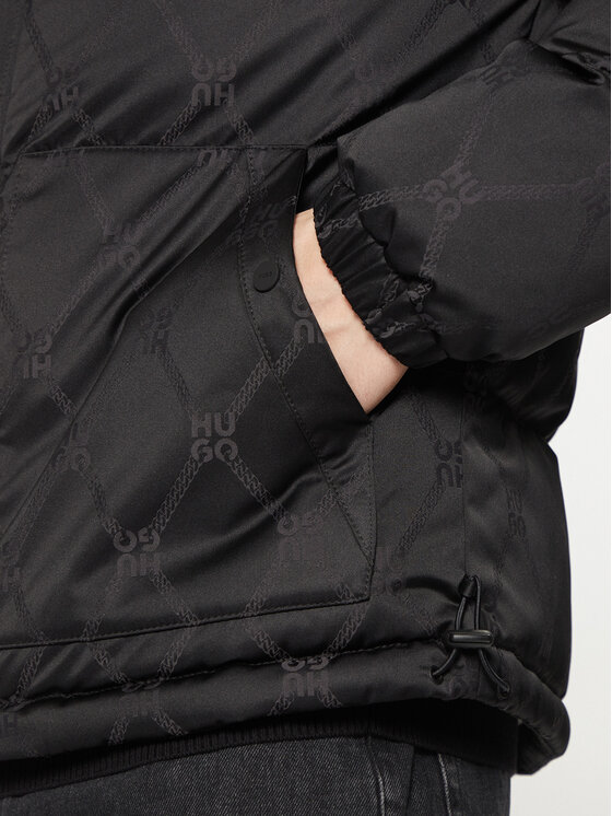 HUGO HUGO Зимова куртка Balto 2411 50525347 Чорний Slim Fit