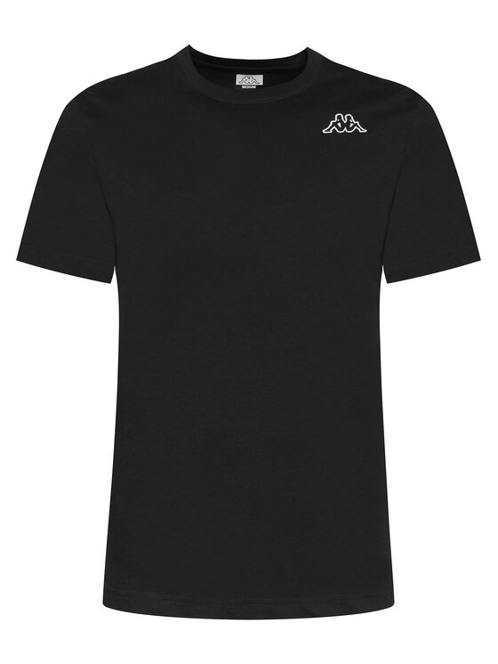 Kappa Kappa Súprava tričiek Logo Sylvo 322562W Čierna Regular Fit