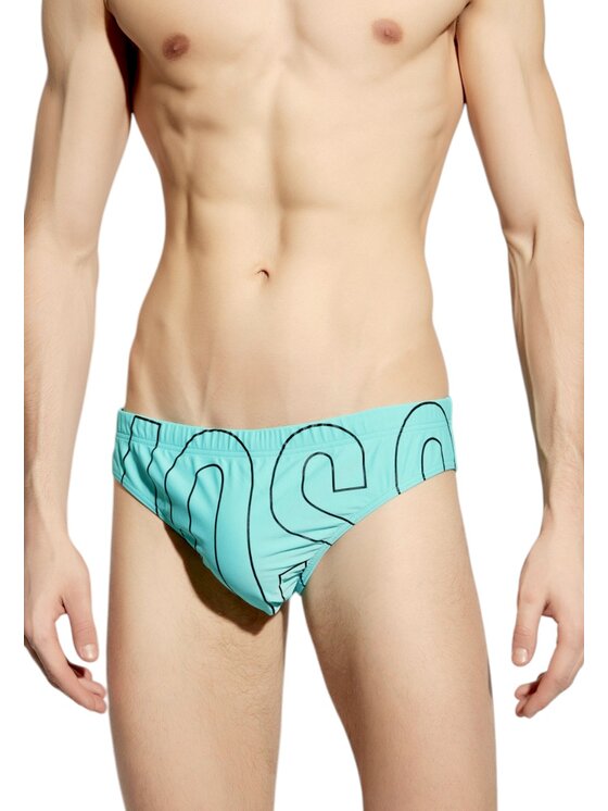 MOSCHINO MOSCHINO Costume da bagno costume - Moschino - light logo Turchese