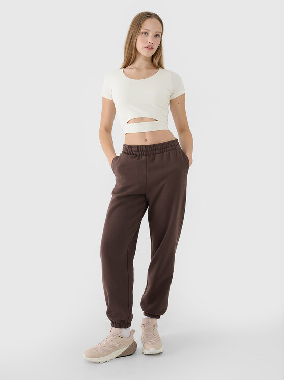 4F 4F T-Shirt SS MIDSHOP TEXTILE Biały Slim Fit