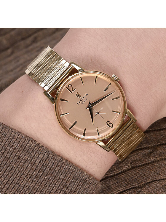Festina Festina Ρολόι F20251-3 Χρυσό