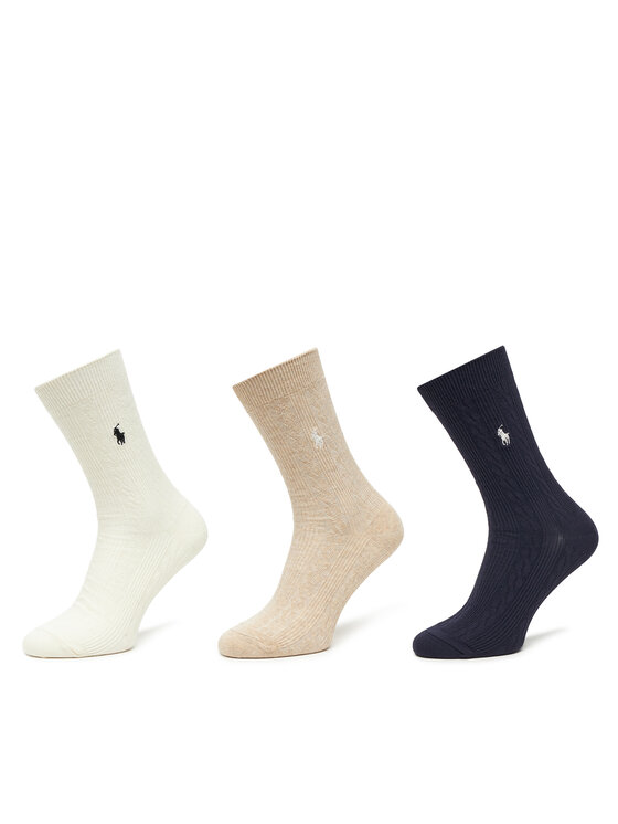 Polo Ralph Lauren Polo Ralph Lauren 3er-Set hohe Damensocken 455923551003 Bunt