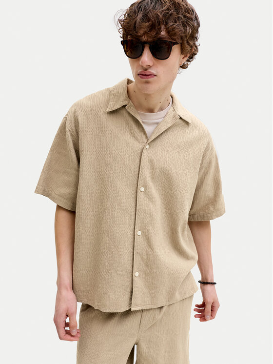 Jack & Jones Jack & Jones Cămașă Montauk 12293555 Bej Regular Fit