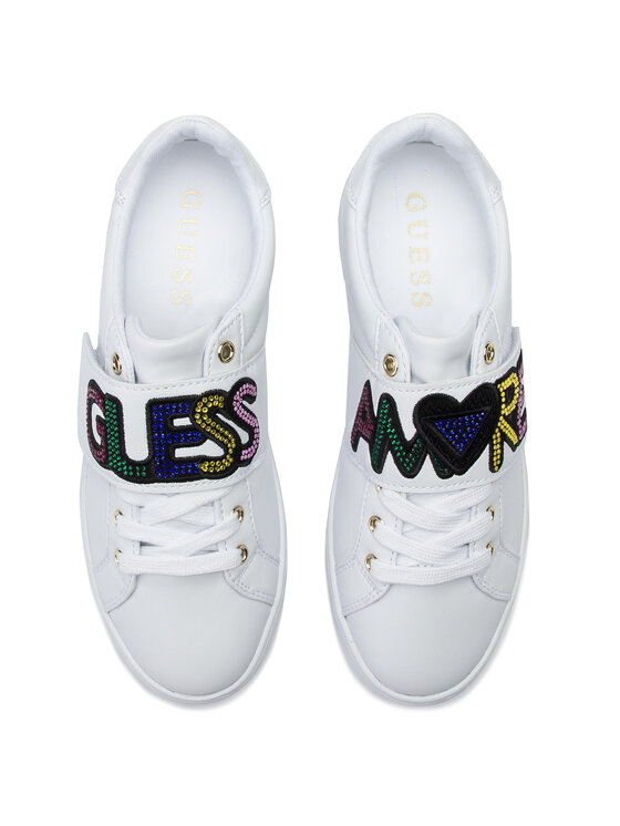 Guess Guess Sneakers Chex FL7CHE ELE12 Alb