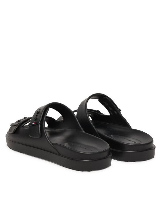 Tommy Hilfiger Tommy Hilfiger Šlepetės Light Adjustable FM0FM05757 Juoda
