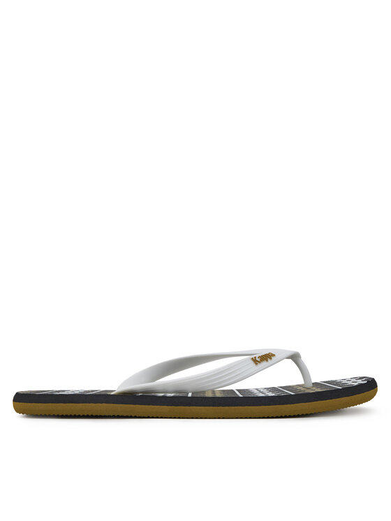 Kappa Kappa Japonki 371D2UW White - Black - Green Military Kolorowy