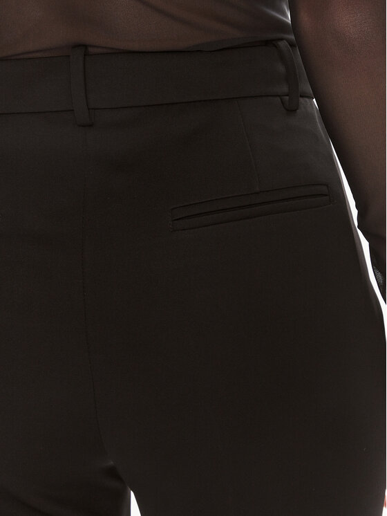 PINKO Pinko Riidest püksid Bello 100155 A1L4 Must Slim Fit