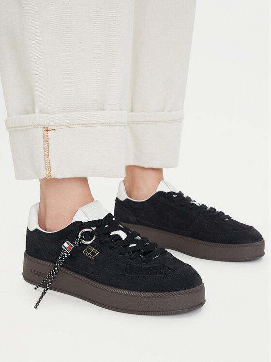 Tommy Jeans Snīkeri The Greenwich Edge Max EN0EN03122 Melns