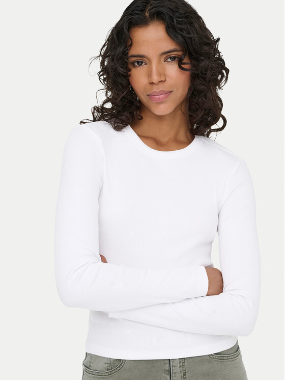 ONLY ONLY Blusa Val 15371305 Bianco Regular Fit