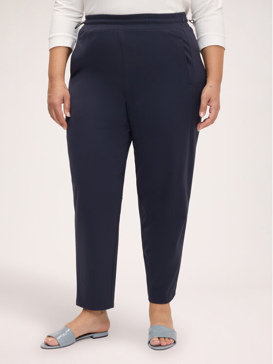 Fiorella Rubino Fiorella Rubino Spodnie materiałowe P048E000081N034 Niebieski Regular Fit