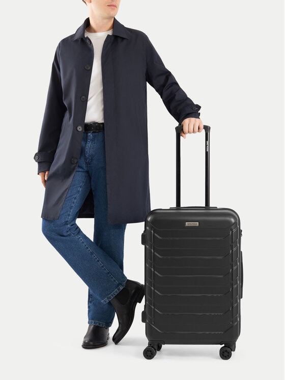 GINO ROSSI Gino Rossi Keskmine kohver GIN-M-001-05-BLACK Must