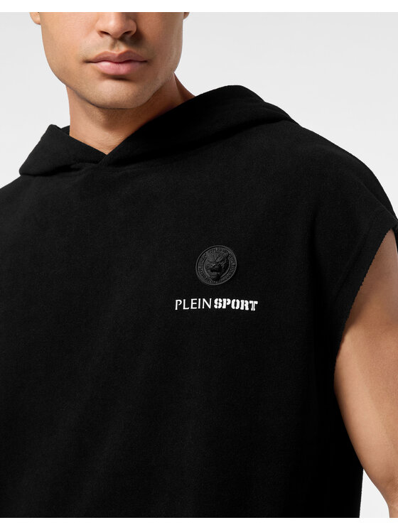 Plein Sport Plein Sport Gilet 24051 Nero Straight Fit