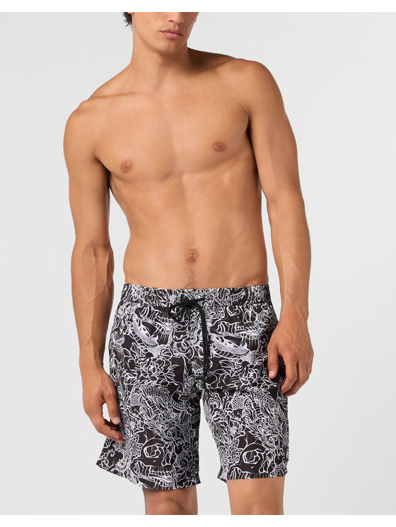 PHILIPP PLEIN PHILIPP PLEIN Kąpielówki 30467 Czarny