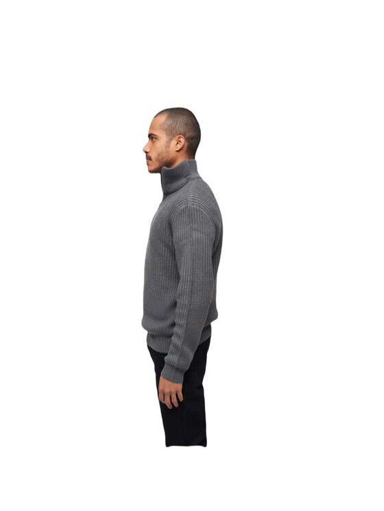 Brandit Brandit Sweter 5019.5 Szary Regular Fit