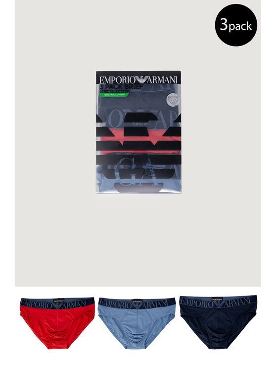 Bokserki Emporio Armani Underwear, Rozmiar S, Niebieskie, 111734 4R726