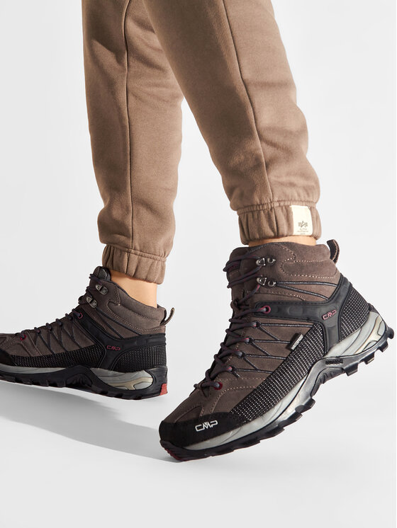 CMP CMP Trekkingi Rigel Mid Trekking Shoe Wp 3Q12947 Szary