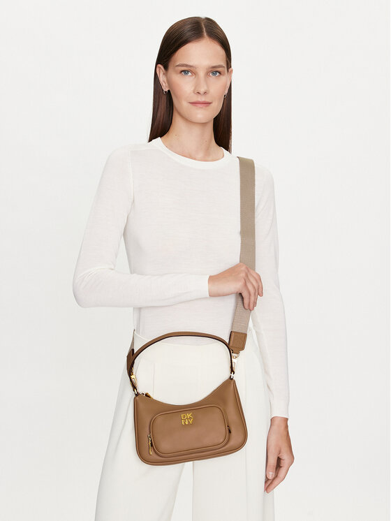 DKNY DKNY Ročna torba Philo Tz Shoulder R423KE51 Rjava