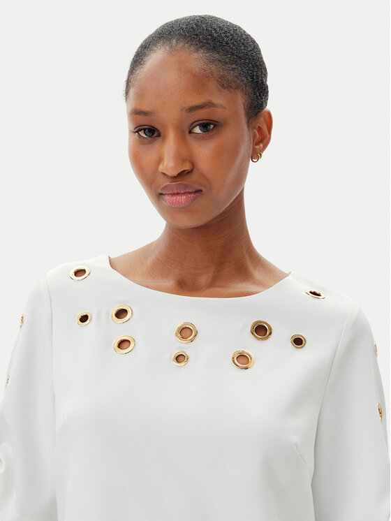 ARTIGLI ARTIGLI Bluza ACBL000743 058 Bela Regular Fit