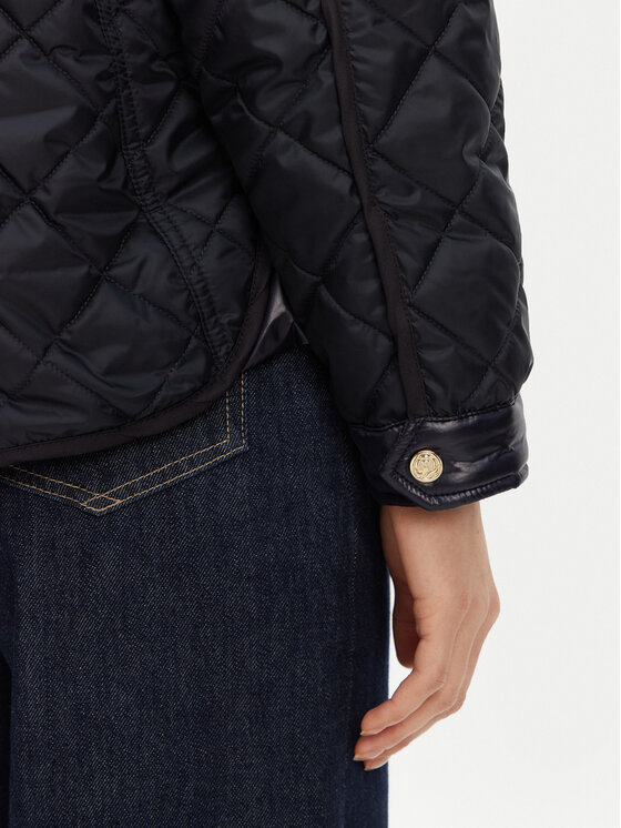 Marella Marella Übergangsjacke English 2513481024 Dunkelblau Relaxed Fit