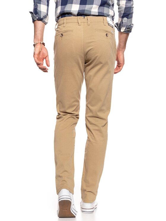 Wrangler Wrangler Pantaloni chino CHINO Giallo Slim Fit