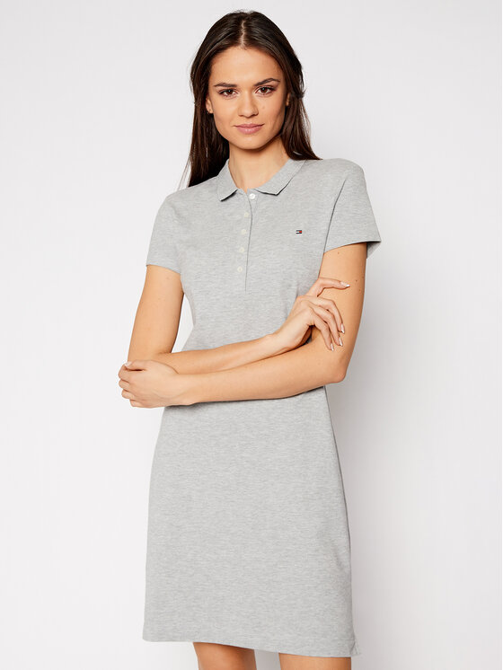 Tommy Hilfiger Tommy Hilfiger Igapäevane kleit Pique WW0WW27949 Hall Slim Fit