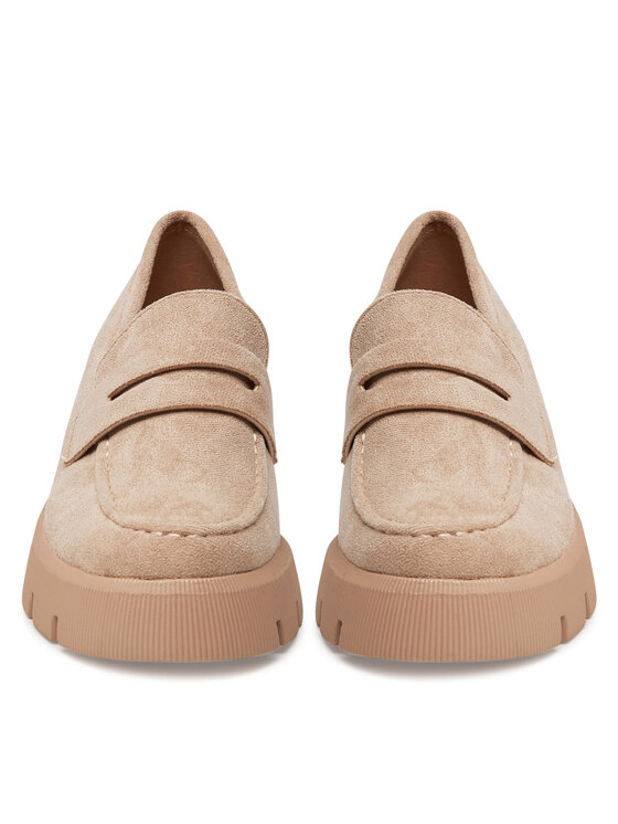 DeeZee DeeZee Chunky loafers 8-124-1 Beige