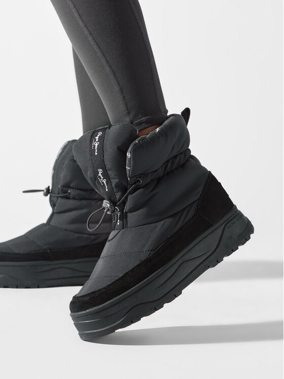 Pepe Jeans Pepe Jeans Μπότες Χιονιού PLS31503 Μαύρο