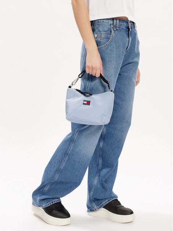 Tommy Jeans Tommy Jeans Torbica Tjw Heritage Shoulder Bag AW0AW15823 Svijetloplava