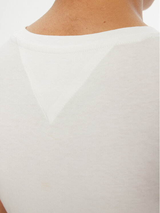 Tommy Jeans Tommy Jeans T-shirt DW0DW20459 Bianco Slim Fit