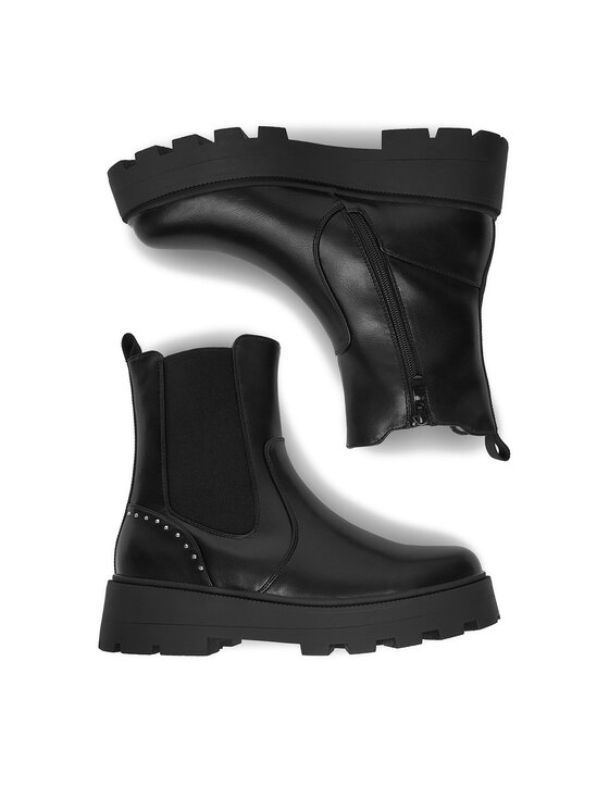 DeeZee DeeZee Čizme HX22086-60 Crna