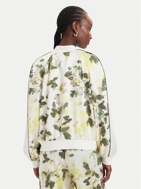 Liu Jo Sport Liu Jo Sport Bomber striukė TA6256 T358A Kreminė Regular Fit