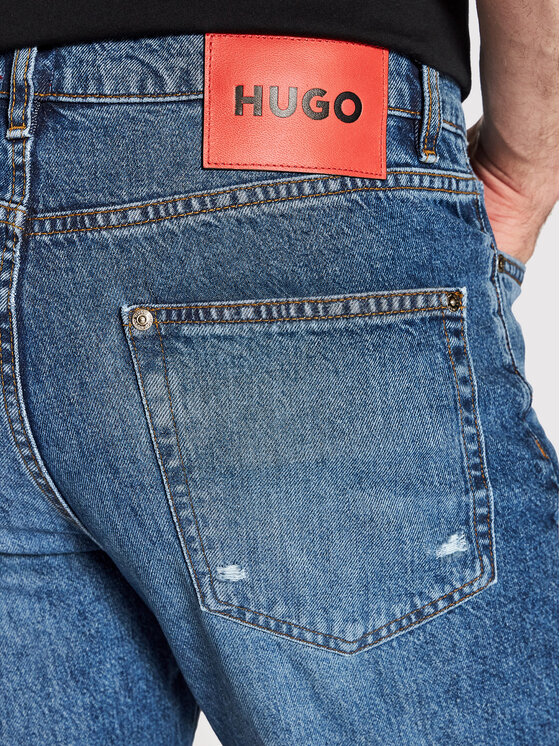 HUGO Hugo Jeans 50466700 Blu Regular Fit