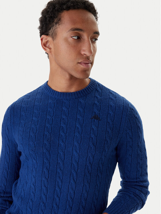 Robe di Kappa Robe di Kappa Sveter 63111DW Modrá Regular Fit