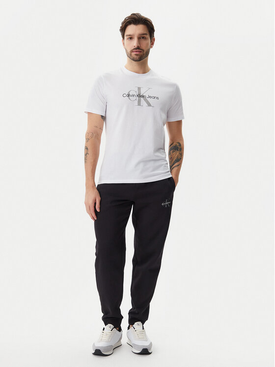 Calvin Klein Jeans Calvin Klein Jeans T-shirt LV040EM286 Bijela Regular Fit