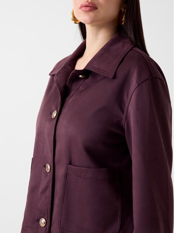 Guess Guess Bunda pro přechodné období 183553 Fialová Classic Fit
