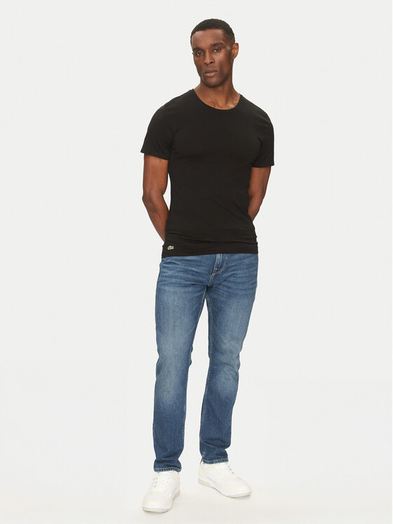 Lacoste Lacoste Σετ t-shirts TH9007 Μαύρο Slim Fit
